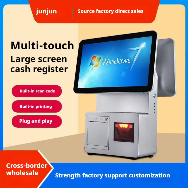 Лидер продаж встроенная платформа для сканирования Wi-Fi автономный голосовой динамик все в одном кассовый аппарат