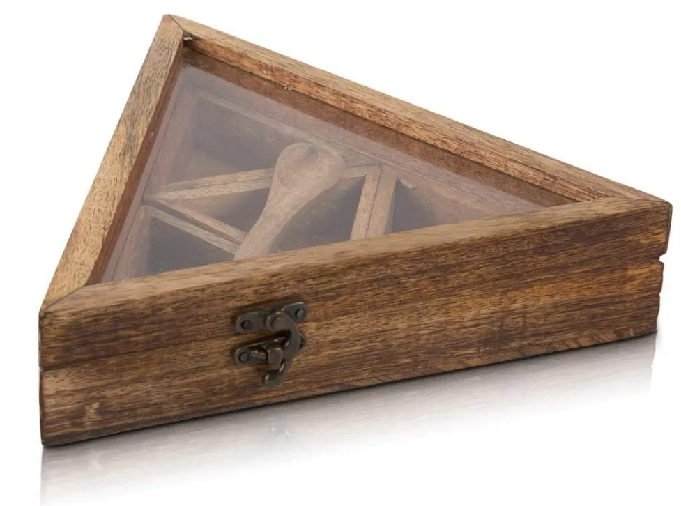 Wooden Spice Box Kitchen & Dining Great 9 Spices storage Boxes