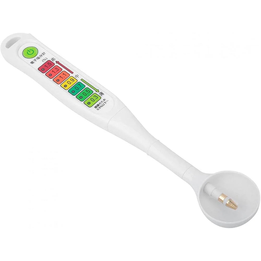 Salinometer Food Liquid Salinity Tester Meter Professional LED Lights Accurate Salinometer for Determination of Salt TS26