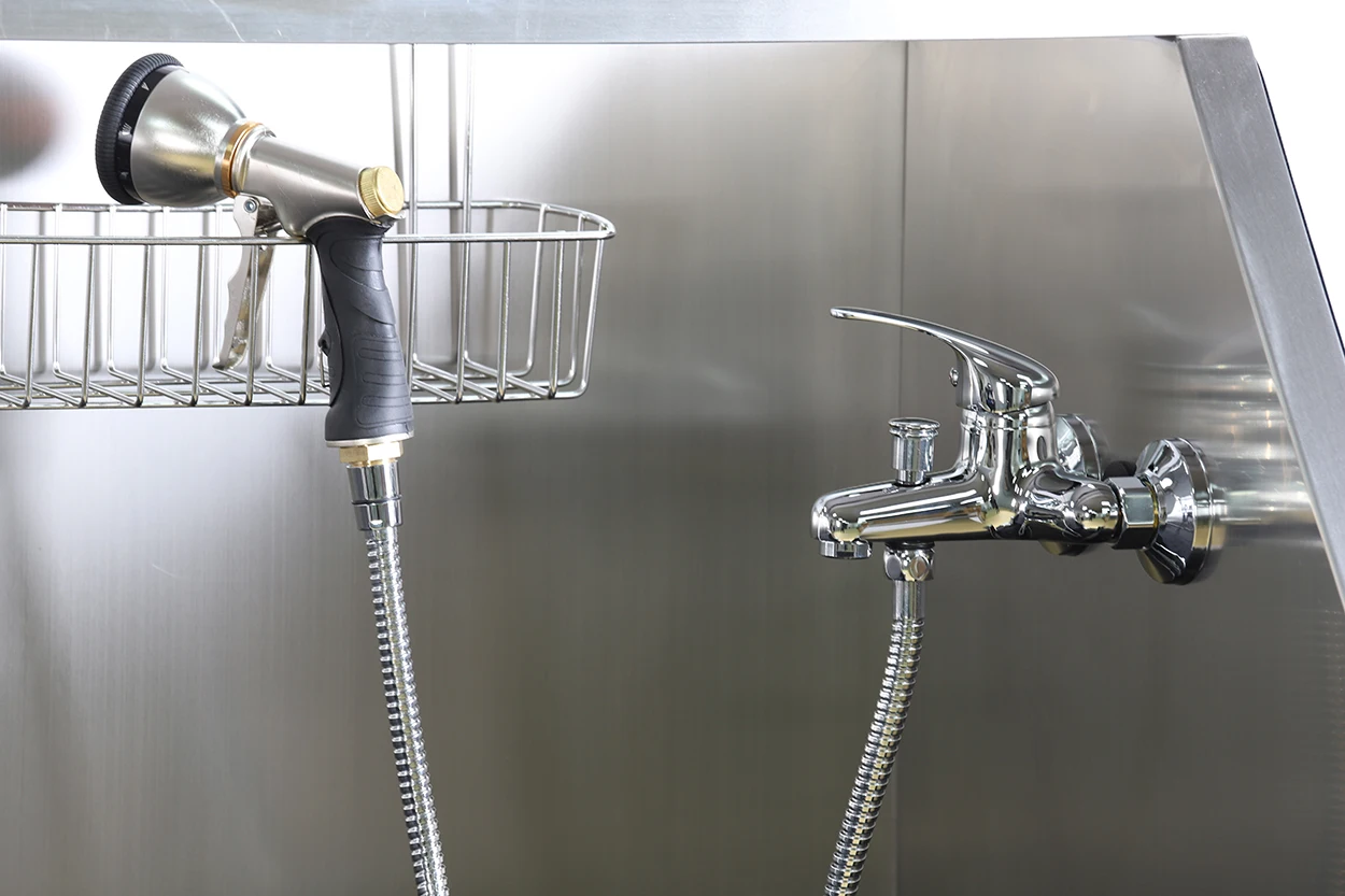 Grooming bath tub professional multifunctional grooming tub Electric lift pet durable stainless steel bathtub