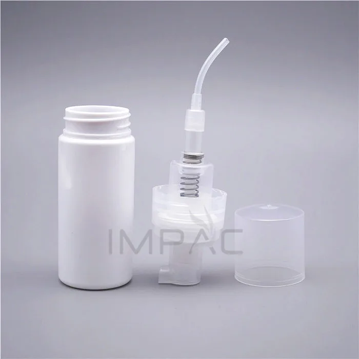 Empty cosmetic foam pump bottle 60 ml packaging for hand soap liquid