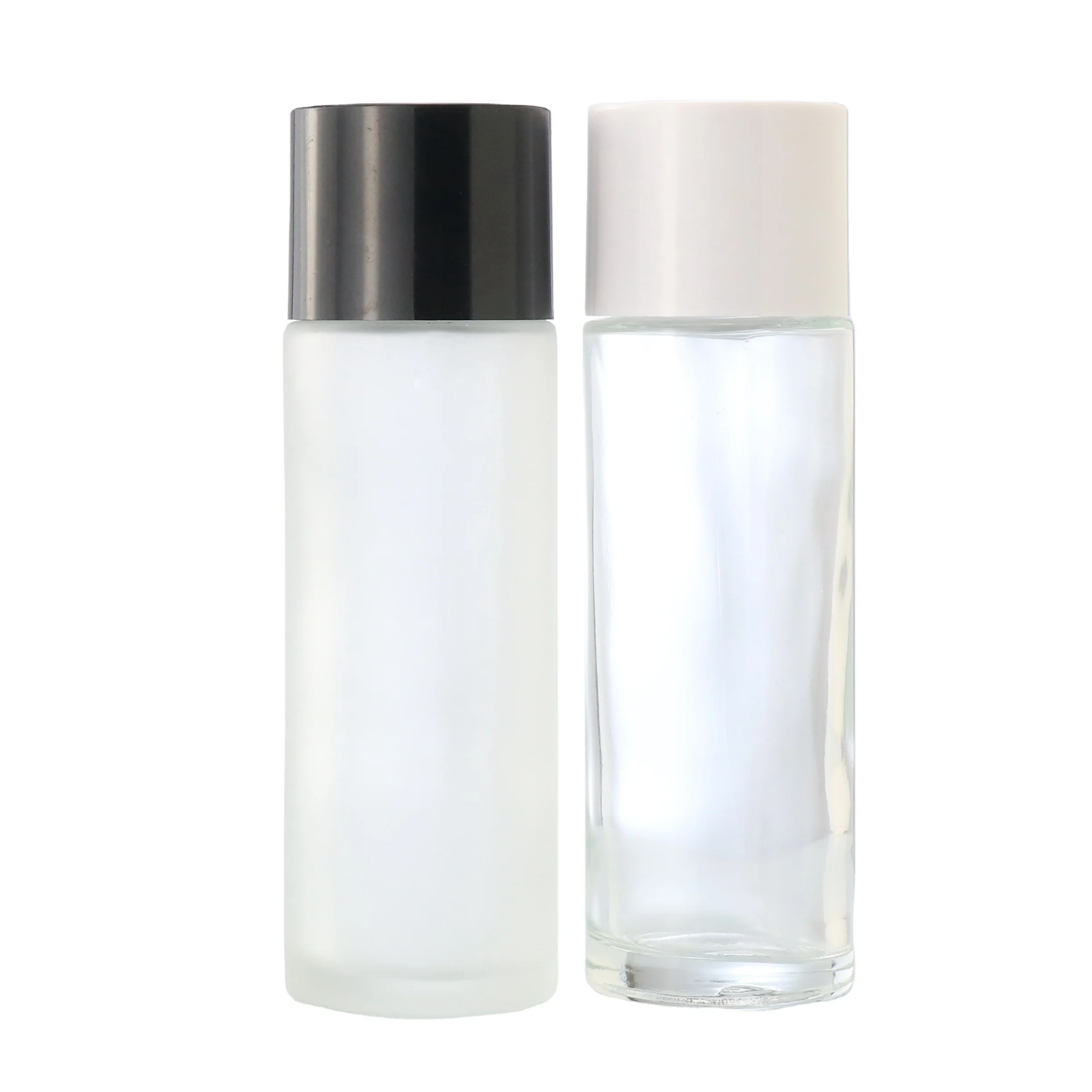 Hot Sale 40 Ml 100ml 120ml Empty Cream Lotion Serum Cosmetic Glass Bottles for Packaging