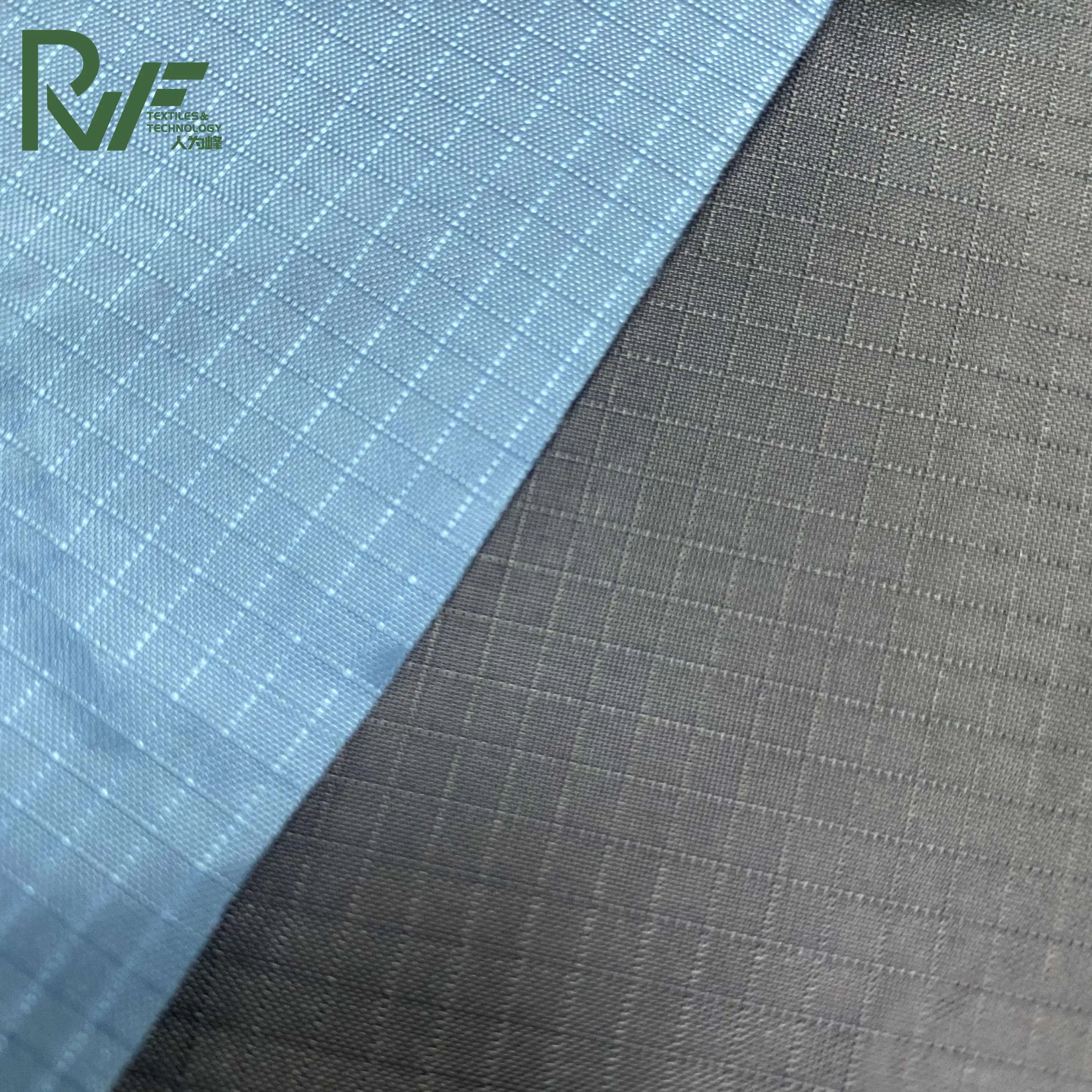 210T 70D silicone coated ripstop nylon fabric