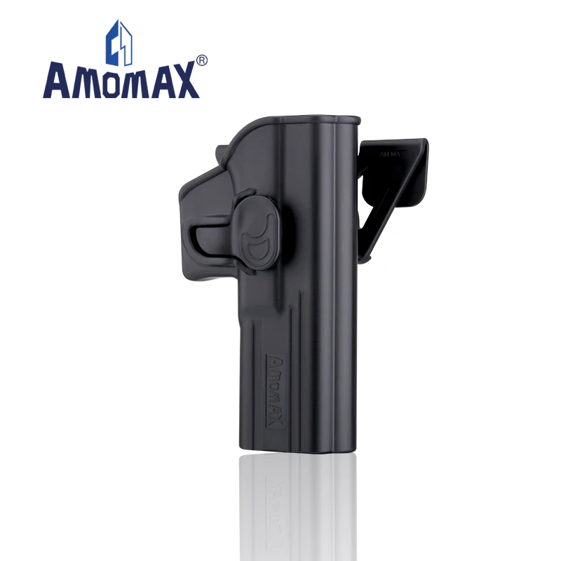 Cytac Amomax outdoor sports polymer plastic tactical gun holster with belt clip for G17/G22/G31 leg holster
