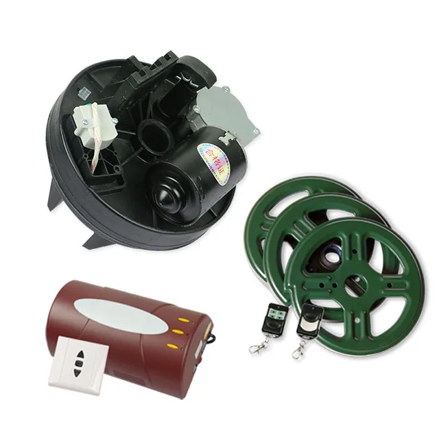 residential roll up  opener  Australian style rolling   garage automatic roller shutter door motor