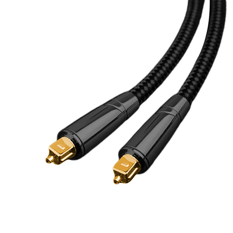 Hot sale digital optical fiber audio cable amplifier square port SPDIF connection TV speaker power amplifier speaker cable