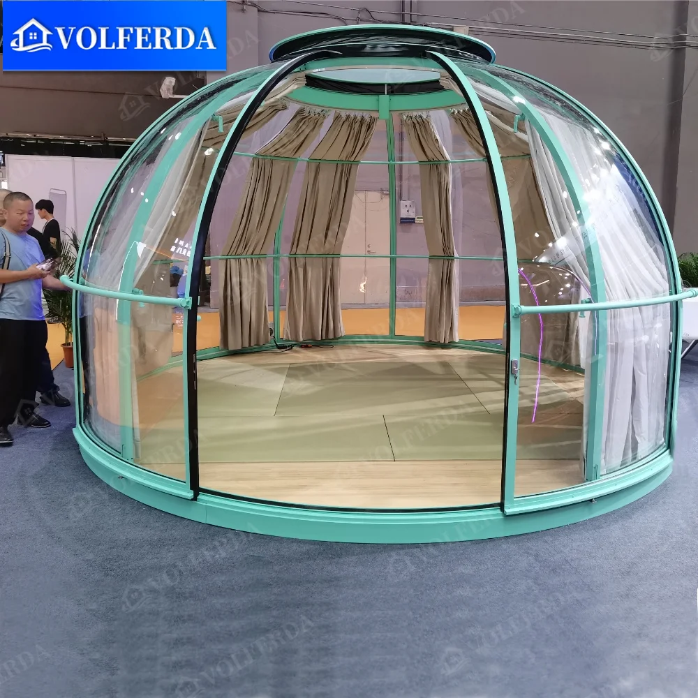Modular Transparent PC Luxury Dome House Tent for Dinning House/Cafe/ Resorts/ Vilas/ Camping