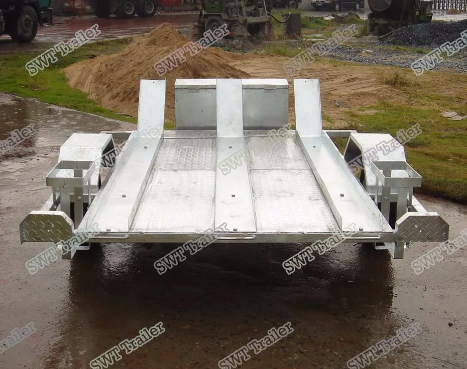 Good quality fully welded Sing Motorbike Trailers (SWT-MT85)