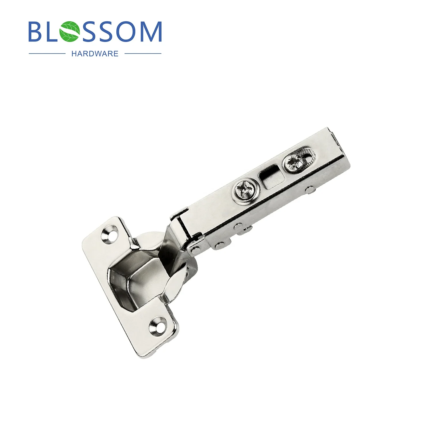 0 Crank  2D Plated Concealed Soft Closing Clip on Hinges for Furniture Kitchen