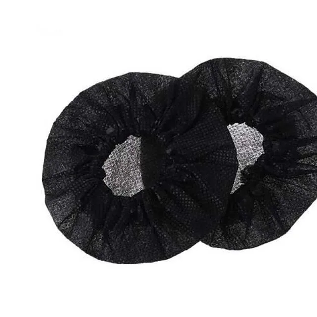 Pairs Disposable Non-woven Microphone Anti-jet Cover Karaoke Blue Mic Sleeve