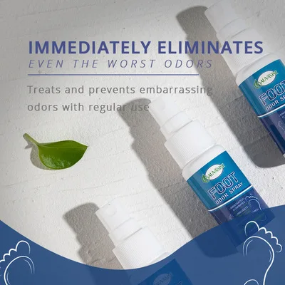 Natural Organic Portable Prevent Odor Foot Spray Deodorant Foot Shoe Deodorant Spray