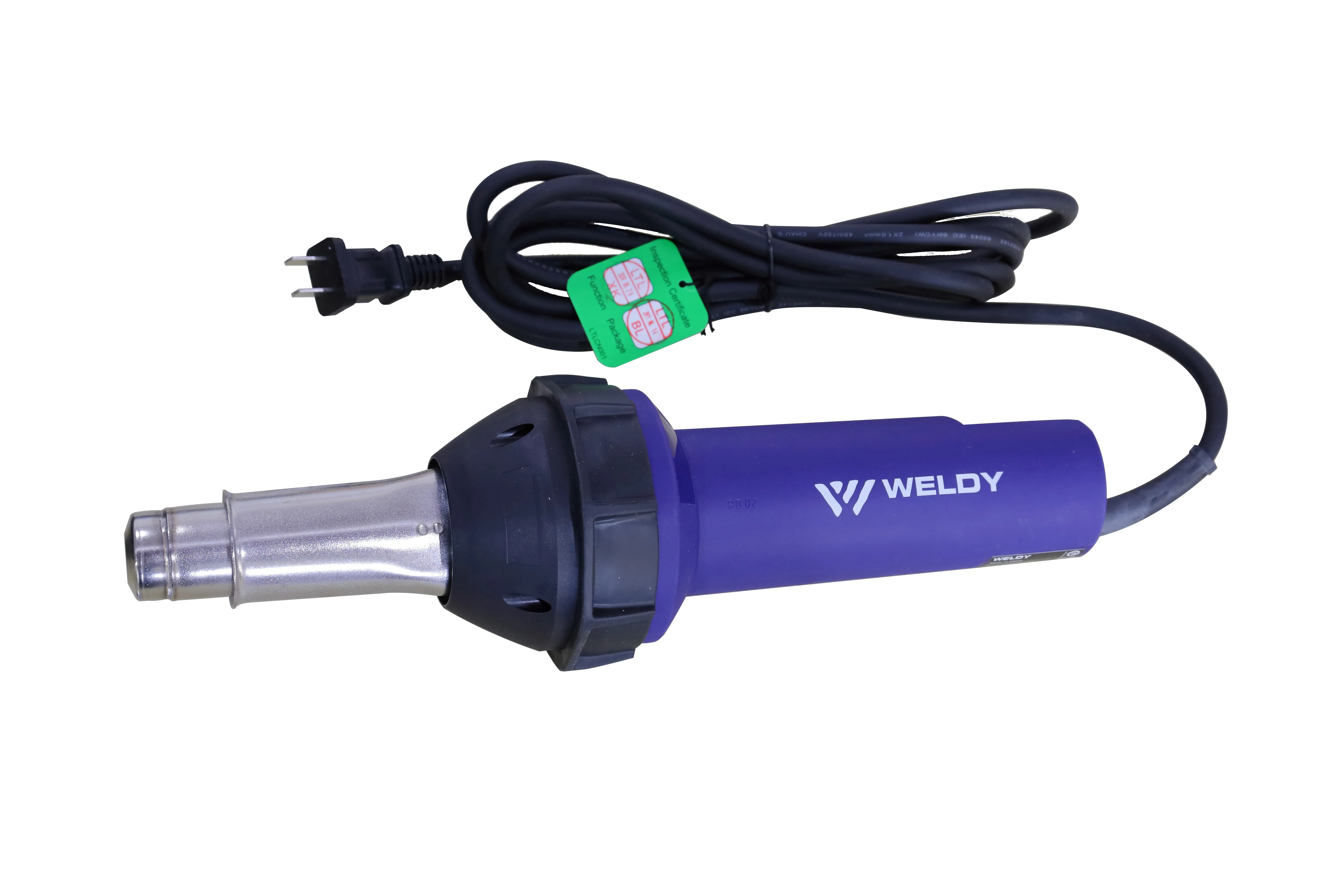 low cost HT1600D Weldy Hot air Gun with digital display overlap kit gun 1.6 KW hand welding extruder
