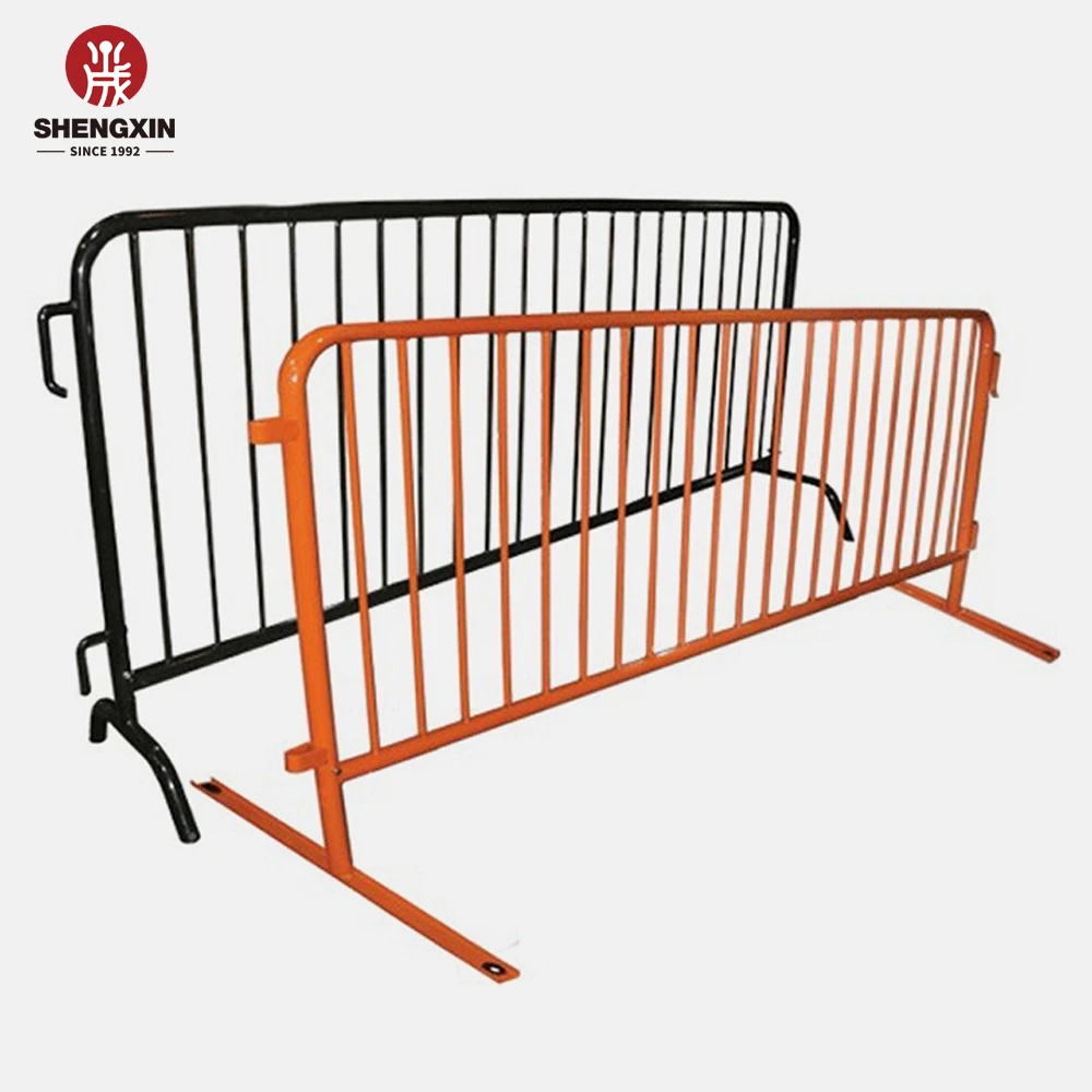 Wholesale Price Crowd Control Barrier Strong Galvanized Temporary Fence Design for Event Management or Construction Site
