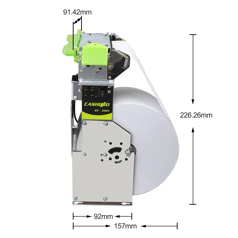 Cashino New KP-300 80mm 3inch kiosk thermal  Receipt printer with auto cutter for Self Service Checkout