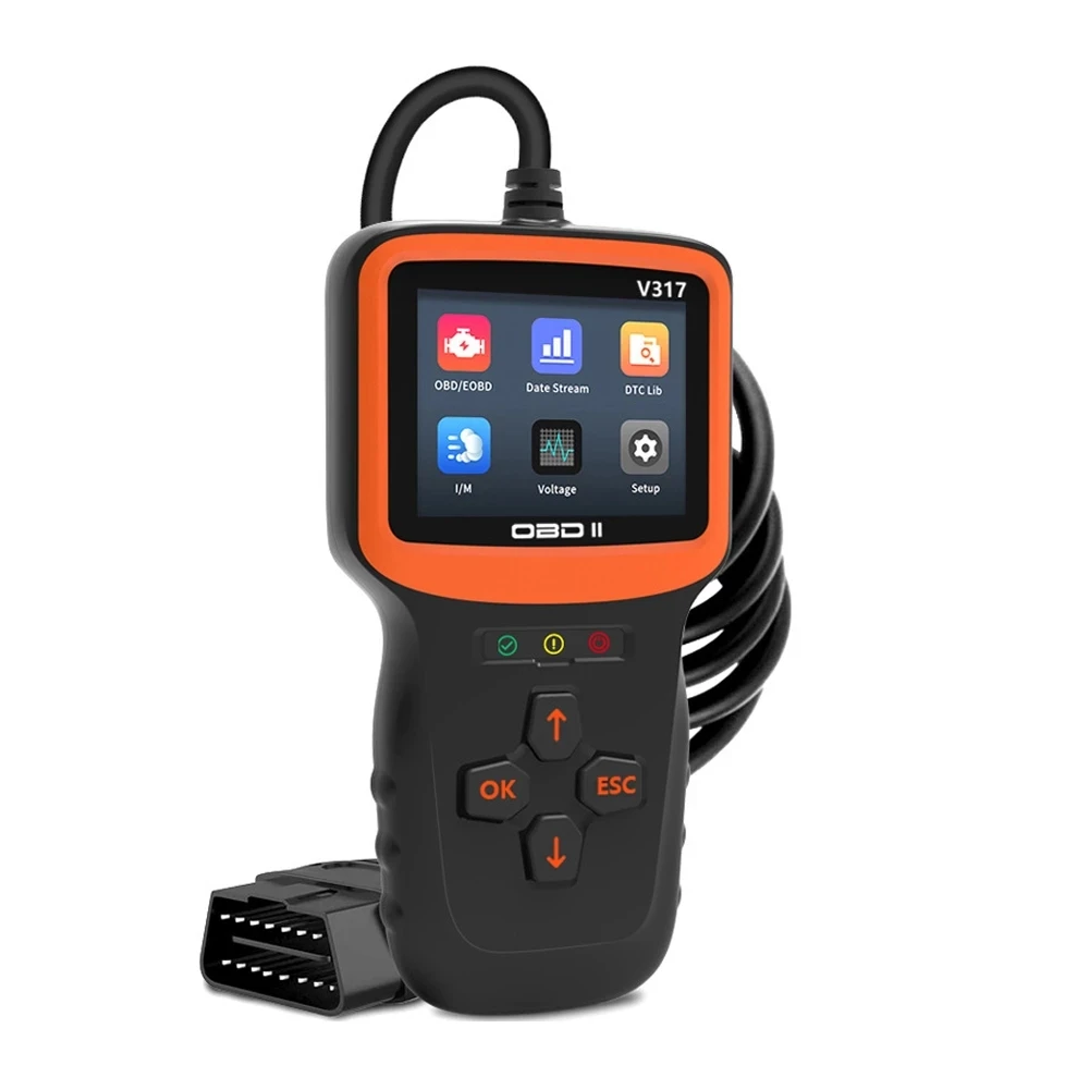 Автомобильный детектор неисправностей автомобильный диагностический инструмент Obd Trip компьютерный Декодер OBD2 Автомобильный сканер стирает код неисправности ELM V317.