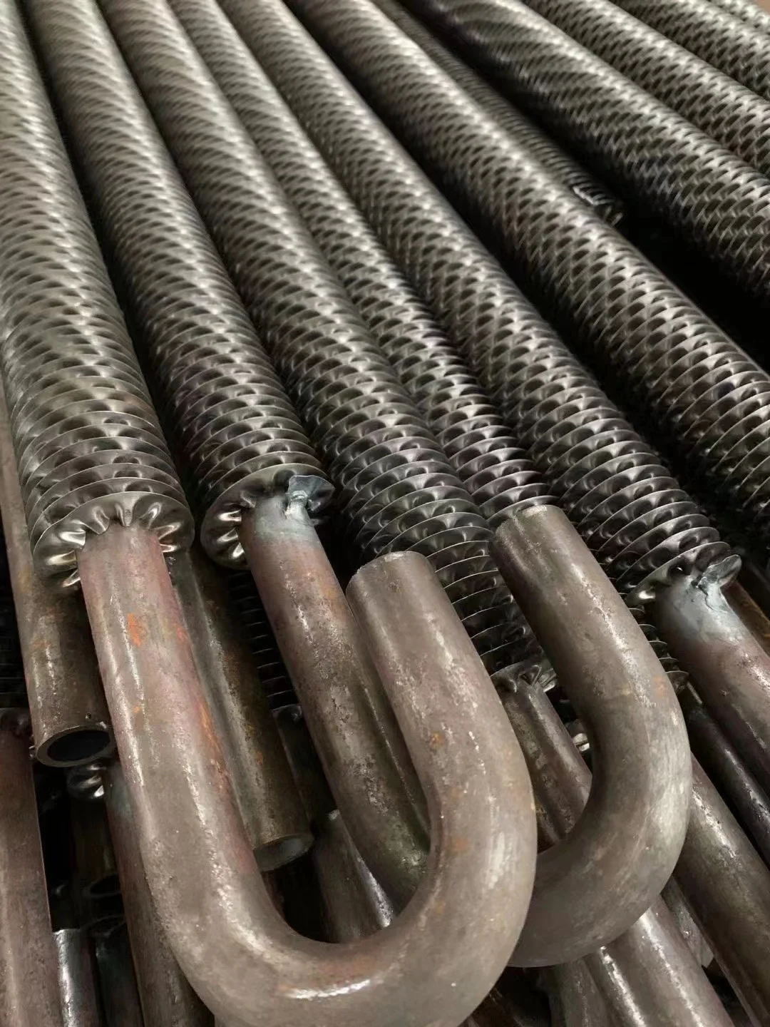 High Frequency Welded Finned Tube And Stainless Steel Tube With Aluminium Fins For Cooler Or Heat Exchange Parts