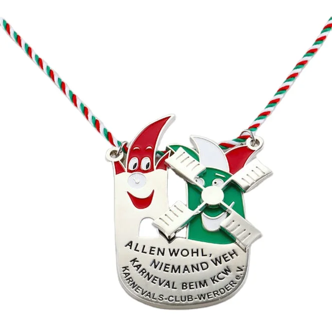 hot sale  custom medal free engraving logo campaign festival event carnival medals with custom ribbon