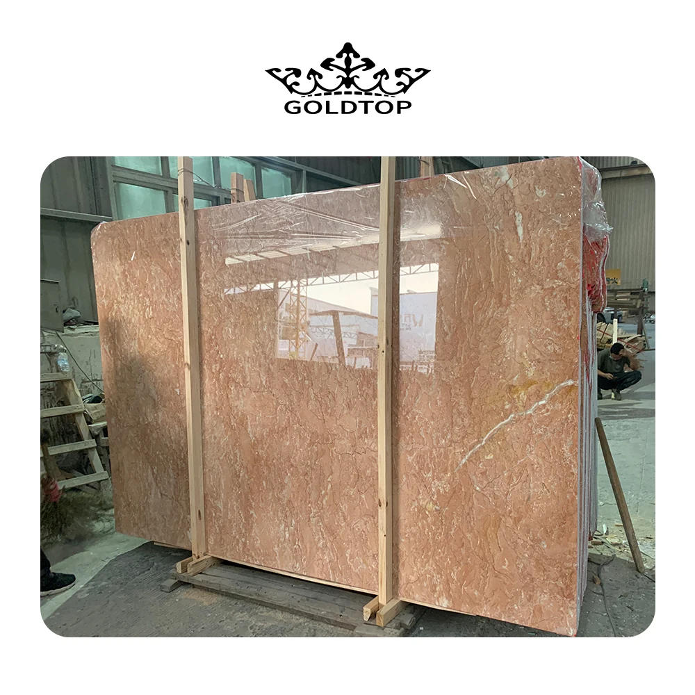 Goldtop OEM/ODM Marbre Marmer hot sale marble real natural marble round dining table marble look slab wall in cheap price