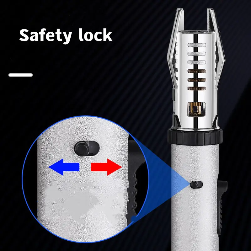 360-Degree Inverted IgnitionTorch with Metal Body and Safety Lock