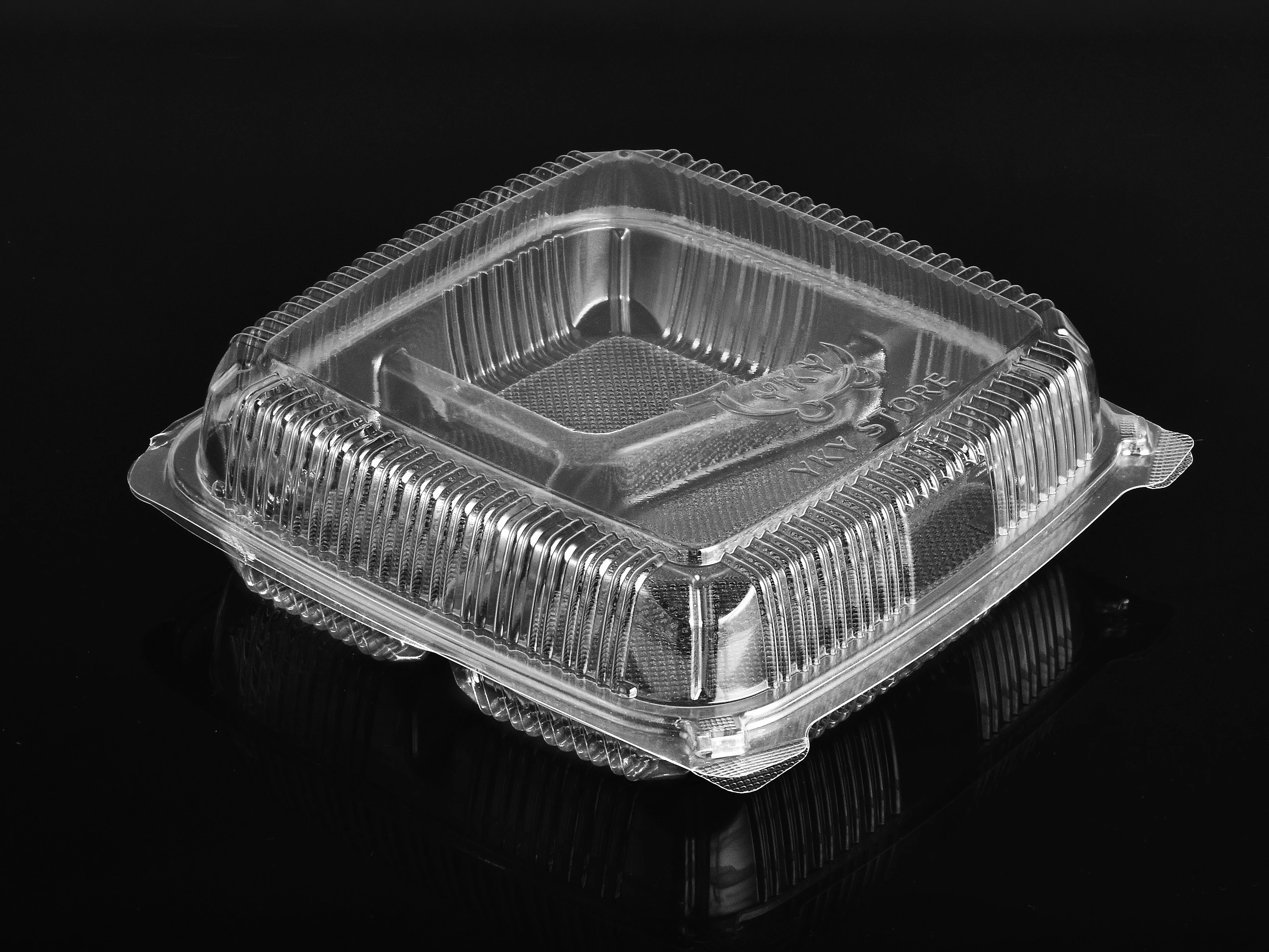 Professional Manufacturer Fast Food Boxes With Strong Wrapping Ability Transparent Storage For Takeout Containers With Lids