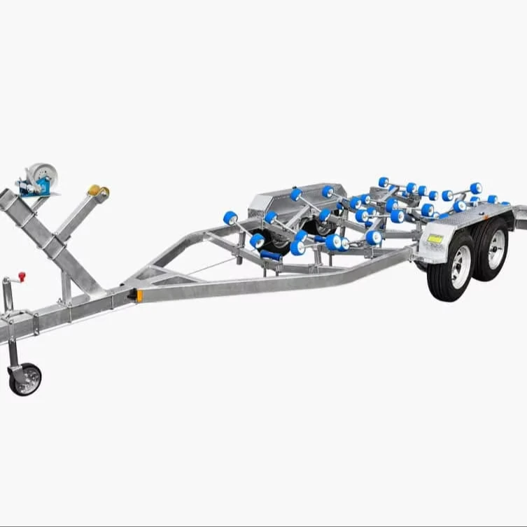 Лучший Тип защищенного двухосного трейлера для рыбацкой лодки транспортировки в различных водоемах