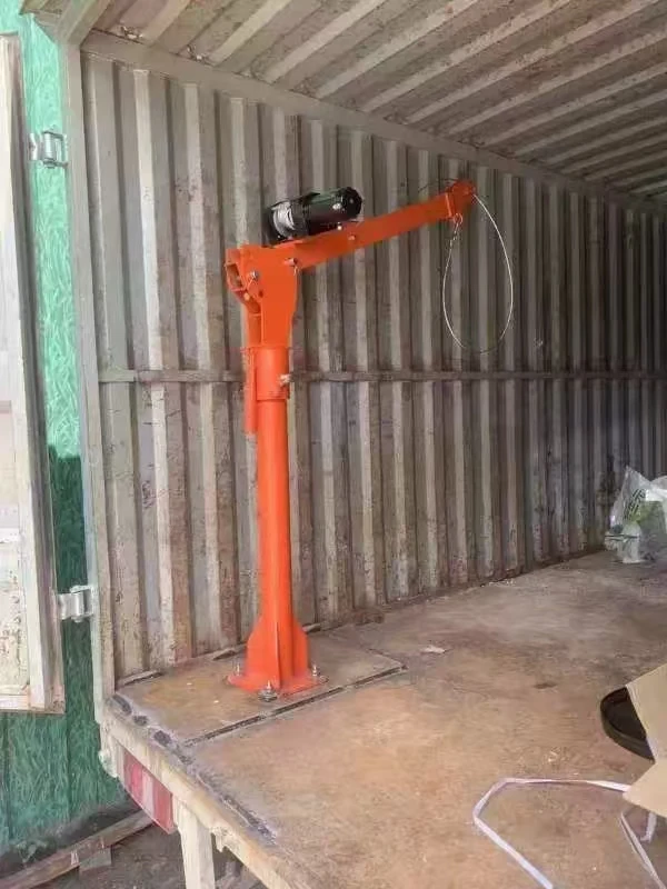 Hot Sale 1 Ton 2 Ton Slewing Jib Crane Price Standing Floor Mounted Jib Crane