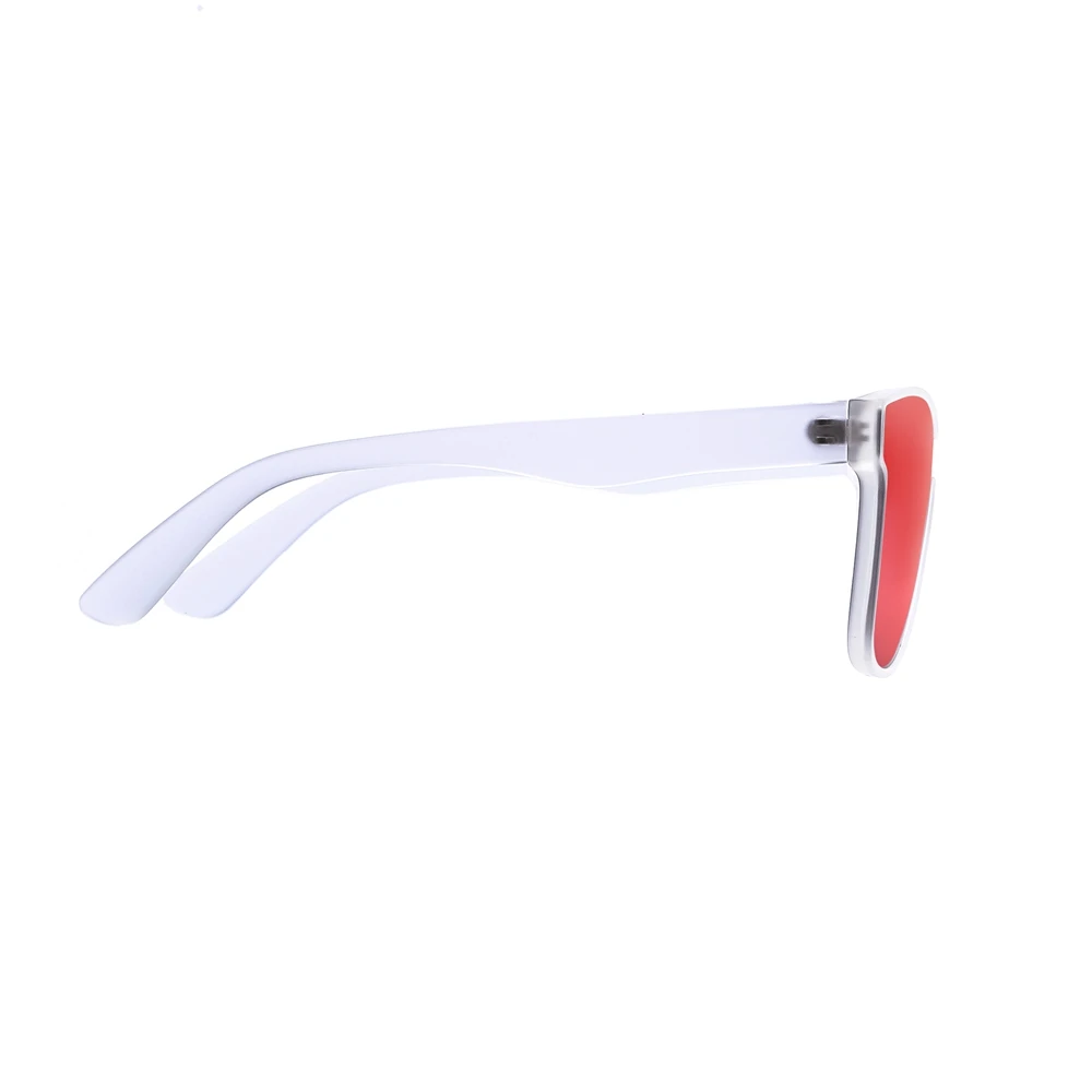 Fashion Clear  frame color blenders matte rubber  finish polarized lens Tr 90 sports sunglasses