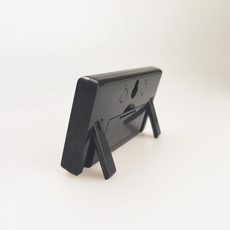 Custom Digital Electric Clock Calendar with Date Time Alarm and Snooze LED Mirror Smart Clocks for Home