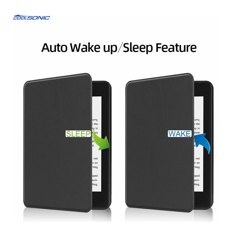 Funda Amazon Kindle Case Smart Cover Auto Sleep Magnetic Leather Case For Kindle Oasis 2017 2019 For Kindle Paperwhite 10 11