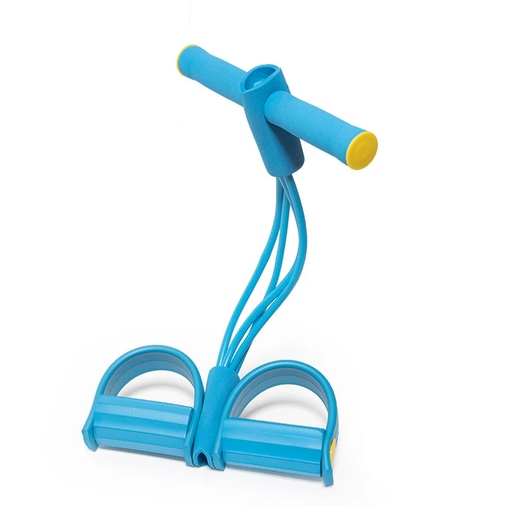 Fitness Resistance Bands Latex Tube Exerciser Pedal 4 Sit-board Rope Pull Elastic Bands