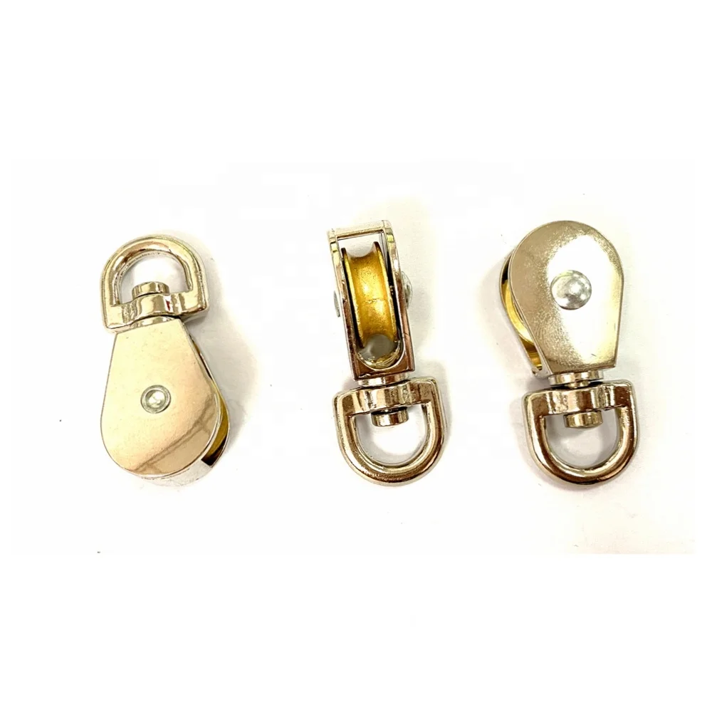 Custom CNC Steel Adjustable Sheave Pulley Single Wheel Eye Swivel Lifting Rope Pulley Block