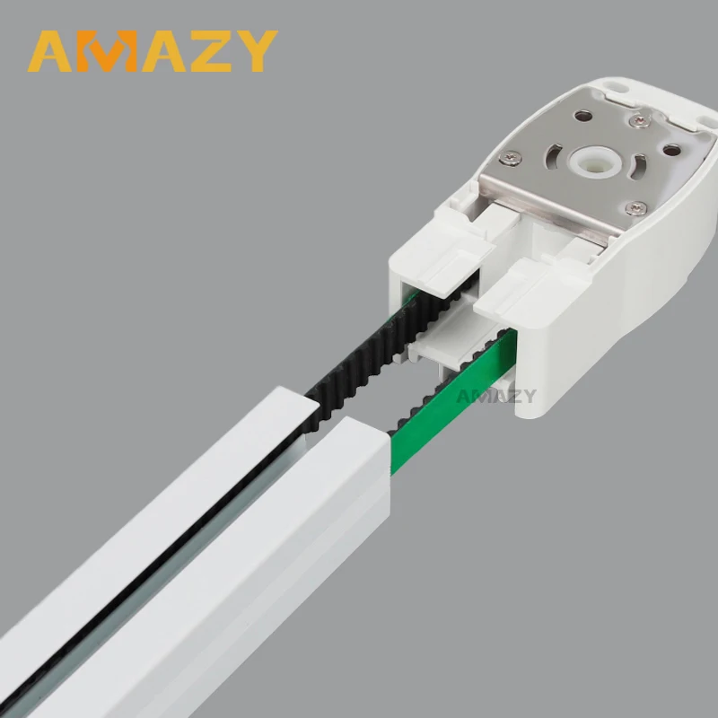 Modern Innovation Belt-Driven Curtain Motor Transmission Electric Motor Pulley and Belt