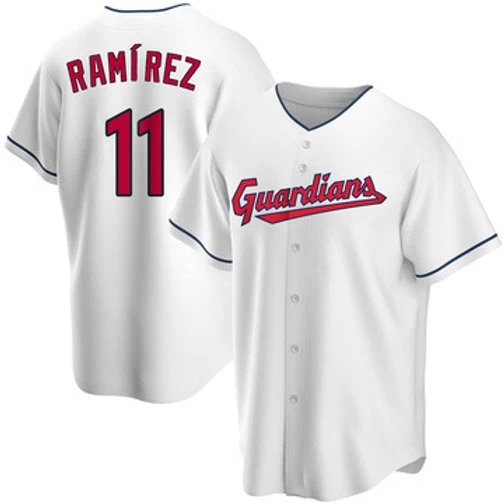 Custom Cleveland 11 Jose Ramirez Baseball Jersey 7 Kenny Lofton 57 Shane Bieber Guardian Stitched Men Women Youth Infant S-6XL