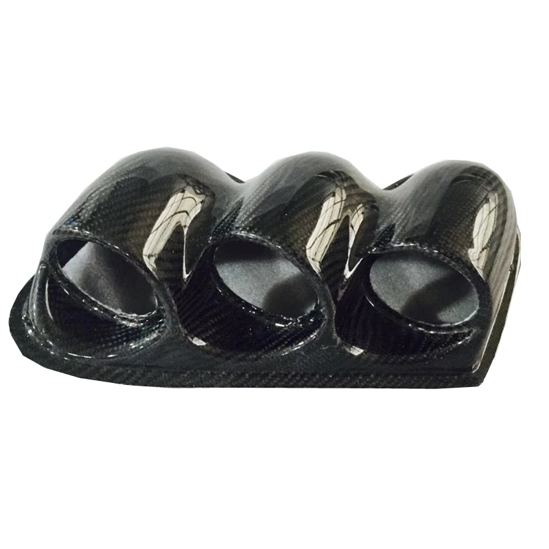 For 2003-2007 EVO7 8 9 LHD DASH TRIPLE GAUGE POD RHS(52MM 60MM) CT9A Carbon fiber