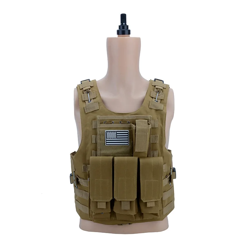 OEM Detachable Military Tactical MOLLE PALS System Tactical Vest With Quick Release Buckle Quick Release Buckle Waist Belt