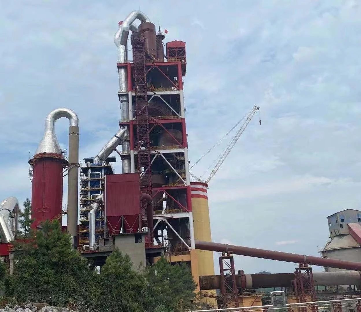 Sell 3200TPD Rotary Kiln Cement Production Line Cement Making Machinery Plant