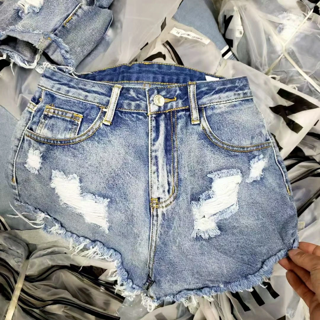 2021 hot sales Wholesale crop top she jeans shorts shen bundle clothes mixed clothing female