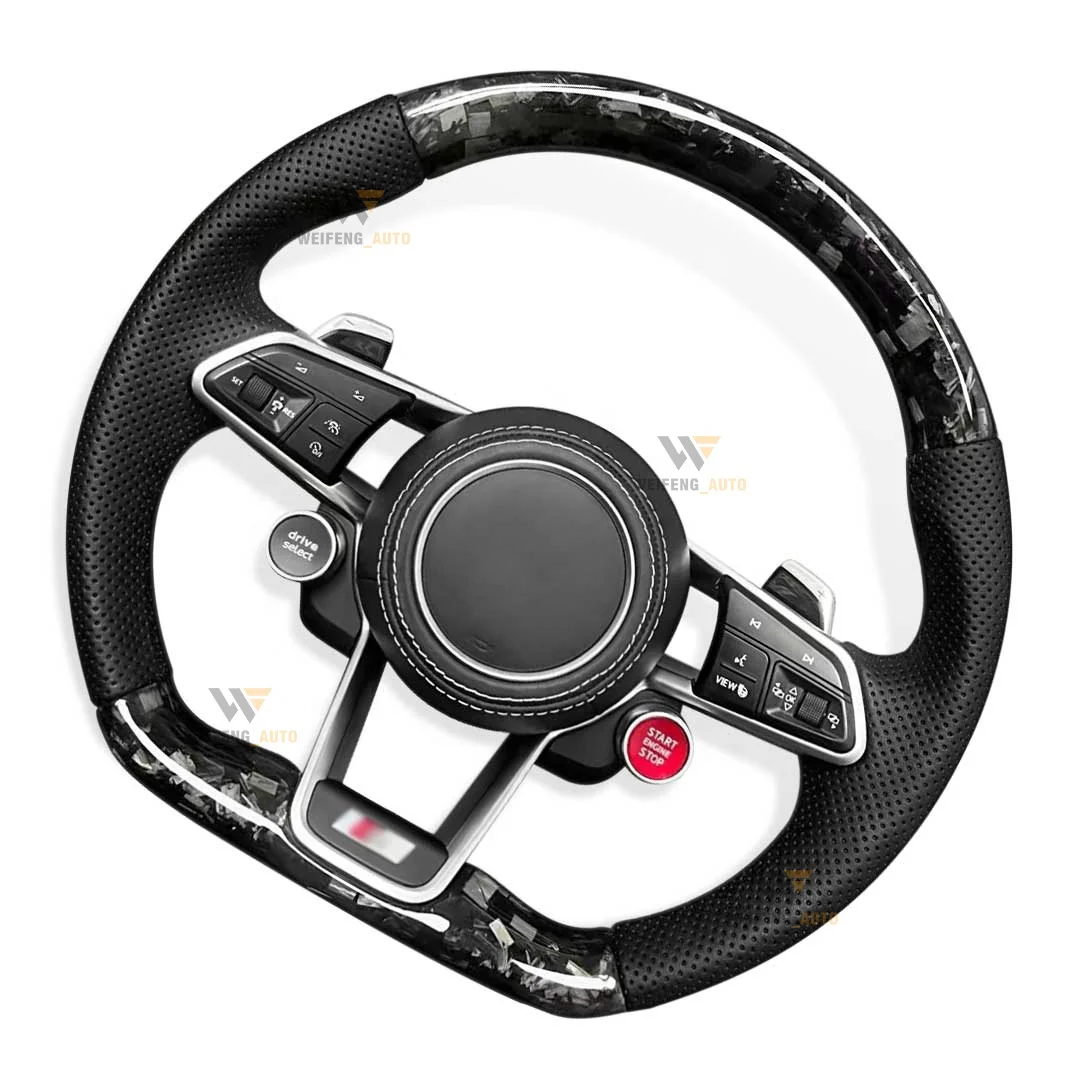 Черный чехол на руль из натуральной кожи от XWF для Volkswagen Golf 7 GTI R MK7 VW Polo PQ MQB Sports