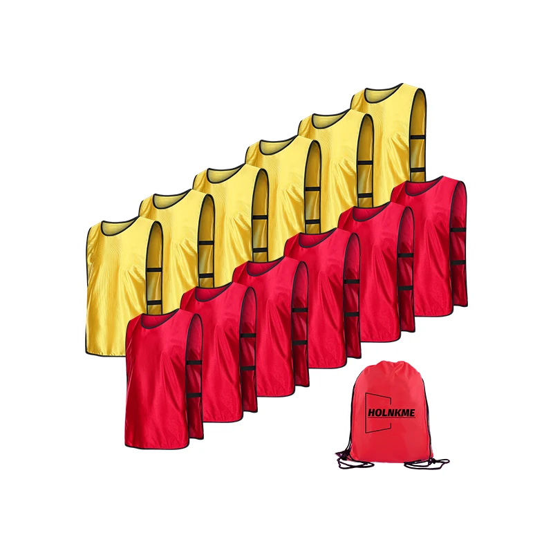 Wholesale College Sublimated Football/soccer Training Mesh Vests Soccer Bibs Sportswear Digital Print Adults Gym Wear Women Sets