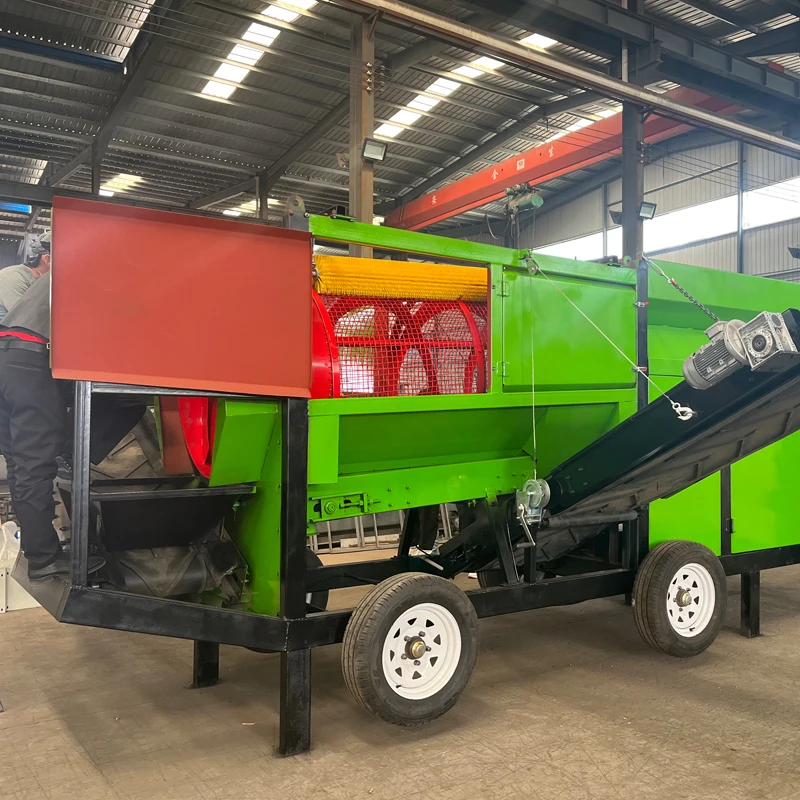 Factory Price Compost Drum Trommel Screen Classifier for Farm