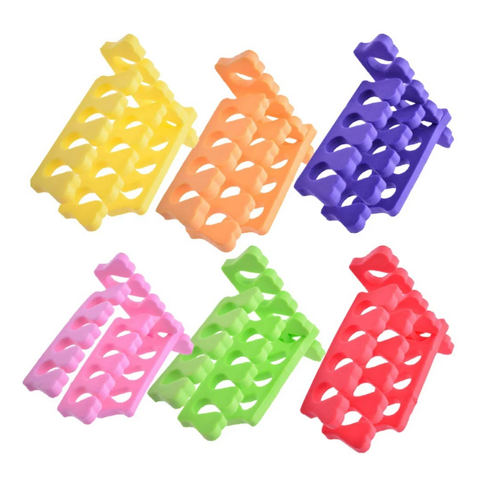 Premium Sponge Disposable Gel Toe Separator for Pedicure Nail Salon 100 Pairs Per Pack