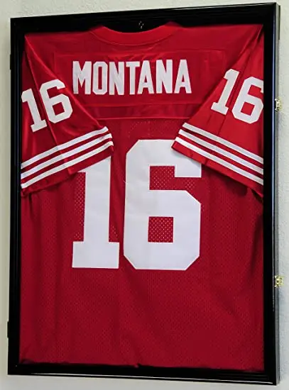 Wooden 3D Deep Jersey T-Shirt Display Case Shadow Box Football Shirt Frame