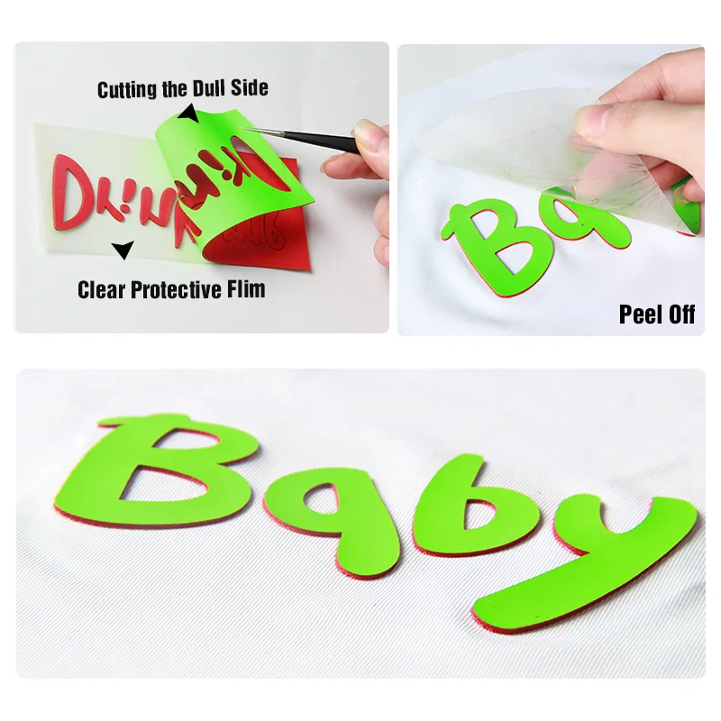 manufacturer 3d vinyl heat transfer pu roll iron on vinyl heat transfer set bundle on heat transfer vinyl for clothes