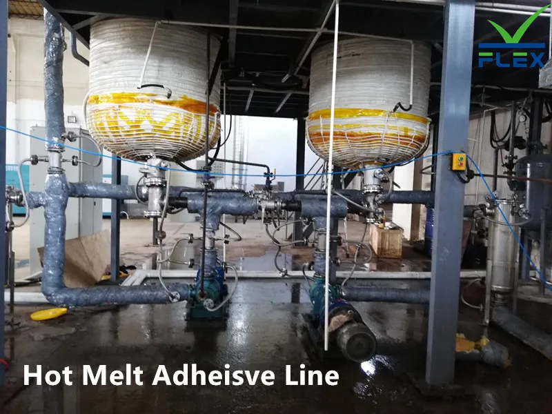 Block shape HMA adhesive line glue mixing heating reactor vessel industrial mixing chemical reactor mixer