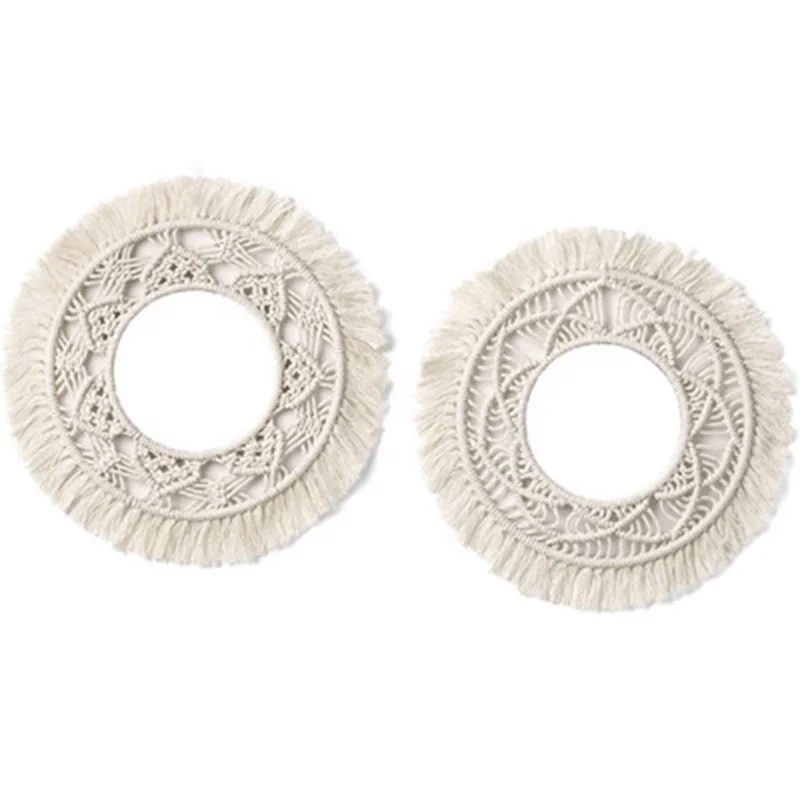 New Design Boho Handmade Moon Chakra Gobelin Nordic Tapestry Custom Wall Hanging Hippie