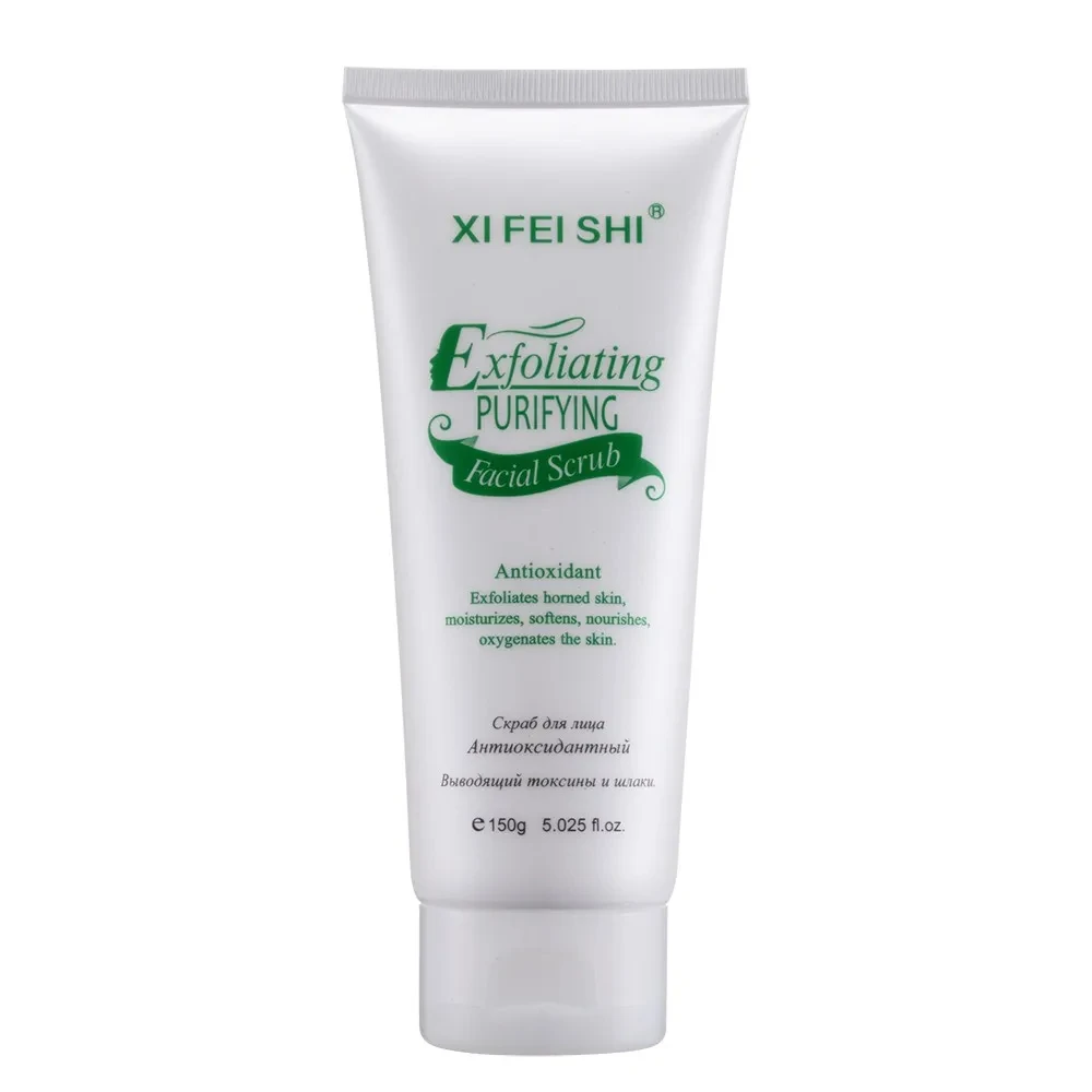 Green Tea Antioxidant Facial Scrub Brightening skin Cream Gel Exfoliating Deep Cleaning Acne Removal moisturizes softens