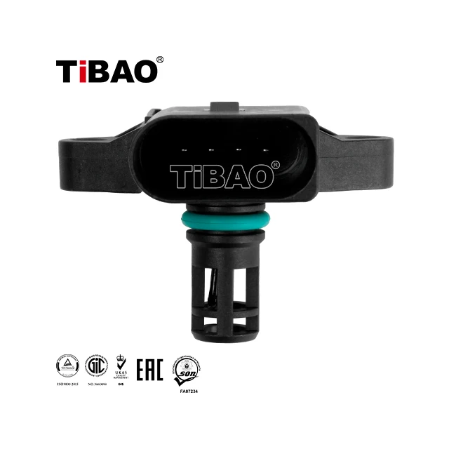 TiBAO Auto Air Intake Manifold Pressure Sensor for Audi A4 B7 A5 A6 C6 C7 A7 A8 Q5 Q7 VW AMAROK JETTA SEAT 03D906051 03D 906 051