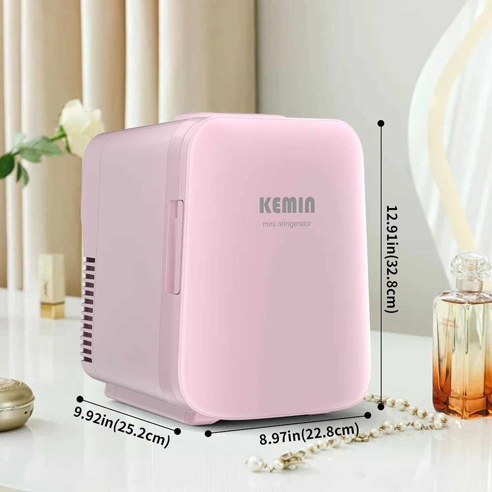 Wholesale Custom Mini Portable 110 Volt 4L Cosmetic Car Frid 12V Semiconductor Refriration Type Heating Cooling Mode