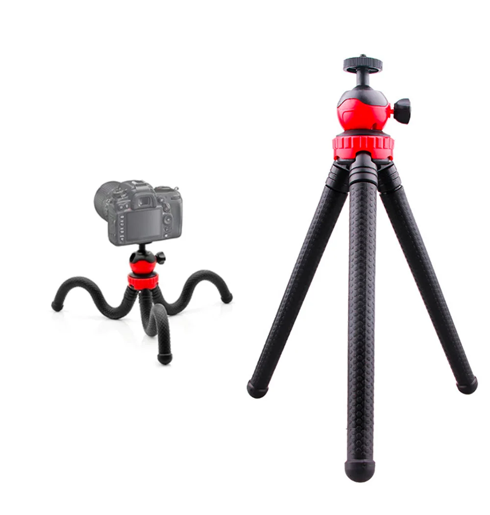professional wholesale customized portable flexible mini octopus phone camera selfie tripod