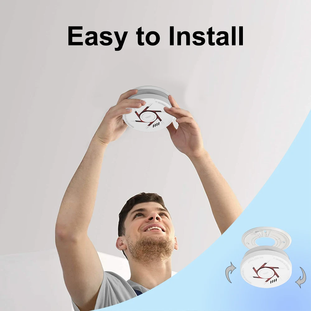 Low Price 5year New Standalone Smoke Detector Smoke Only  Fire Smoke Detector